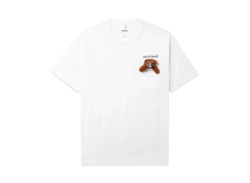 doublet Teddy Bear T-shirt "White"