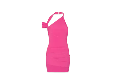 Nike x Jacquemus La robe drapée "Dark Pink"