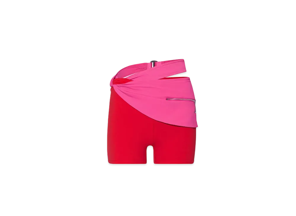 Nike x Jacquemus Le short drapé "Dark Pink"
