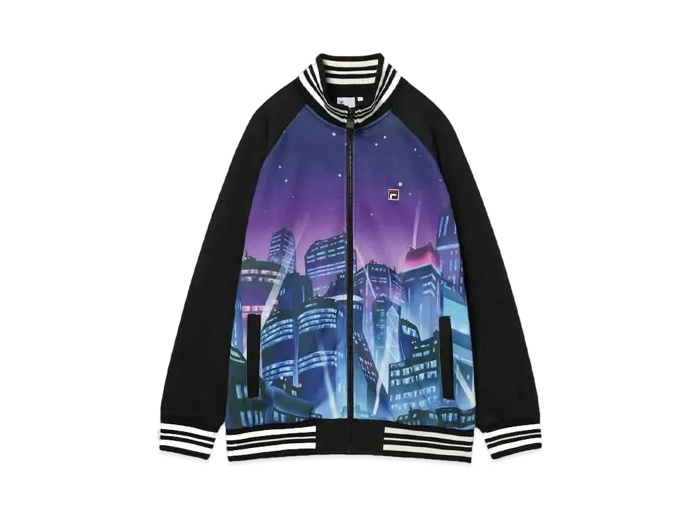 FILA x JP THE WAVY Track Jacket "BLACK"
