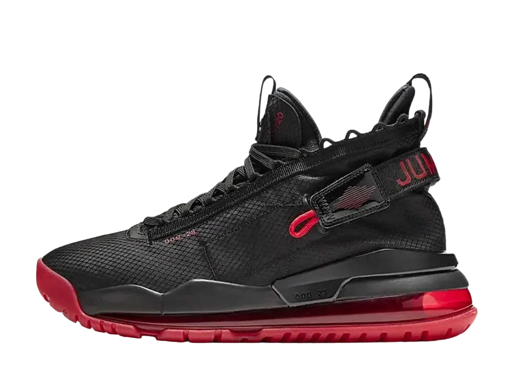 ナイキ エアジョーダン プロト マックス 720 "ブラック/ユニバーシティレッド"