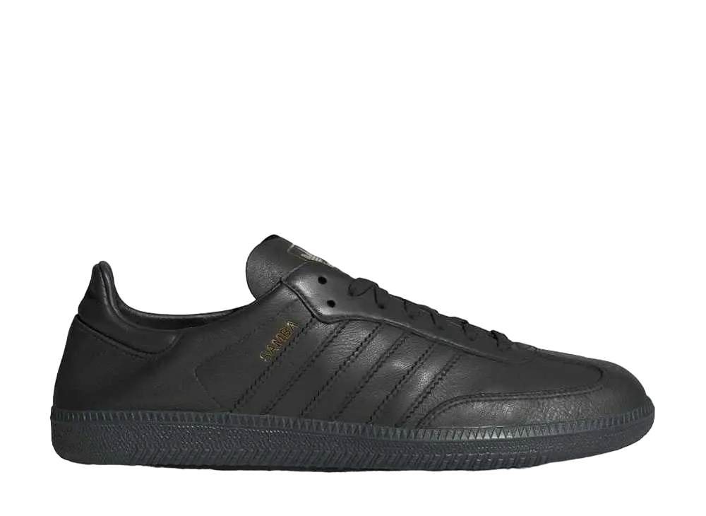 adidas Samba Decon "Core Black/Gold Metallic"