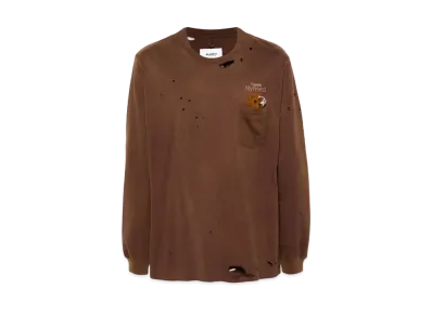 doublet Teddy Bear Sweat Shirt "Chocolate Brown"