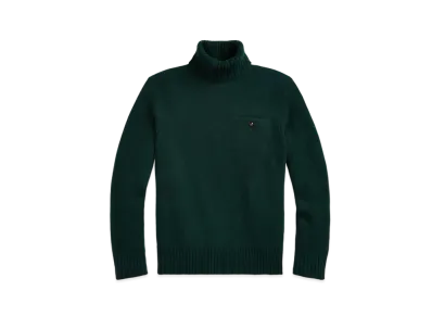 Polo Ralph Lauren Wool Cashmere Turtleneck Sweater "Green"
