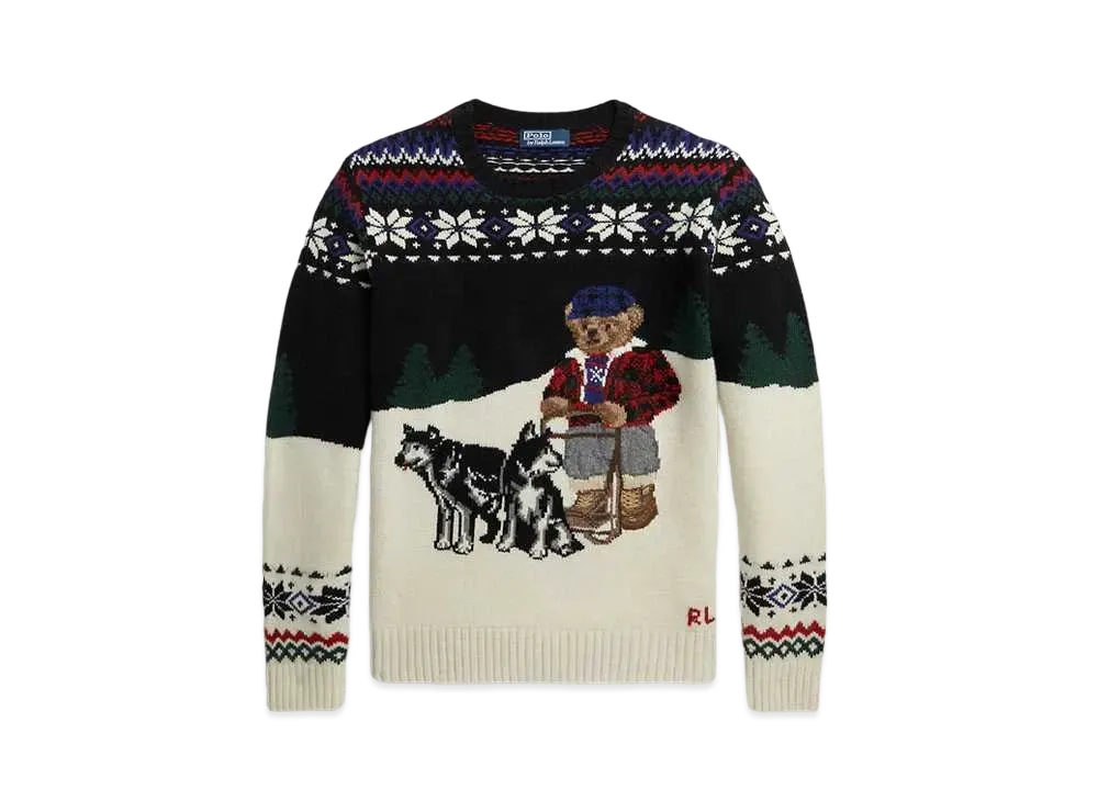 Polo Ralph Lauren Polo Bear Wool-Blend Sweater "Multi"