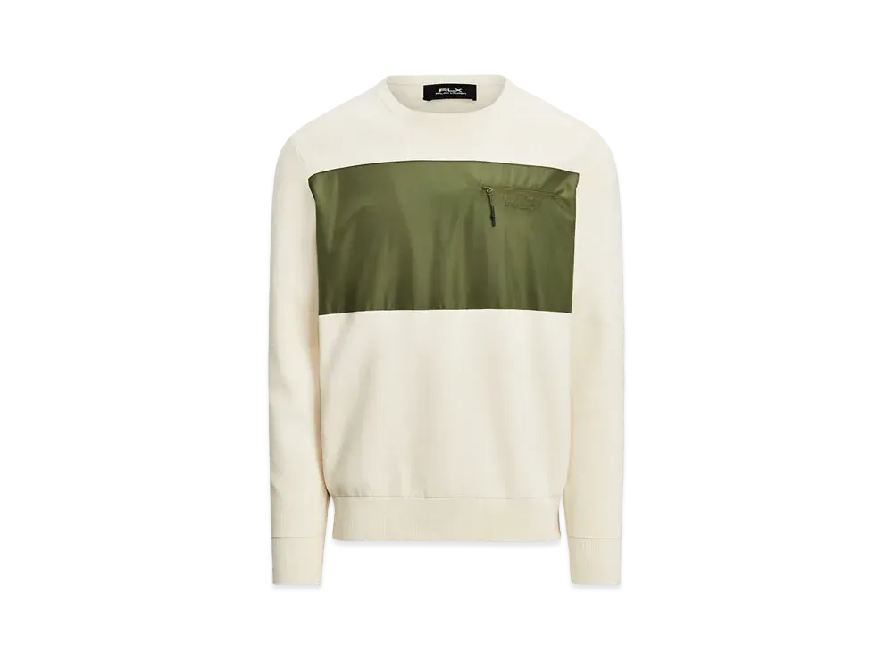 Polo Ralph Lauren Cotton-Blend Hybrid Sweater "Natural"