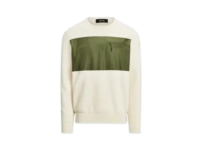 Polo Ralph Lauren Cotton-Blend Hybrid Sweater "Natural"