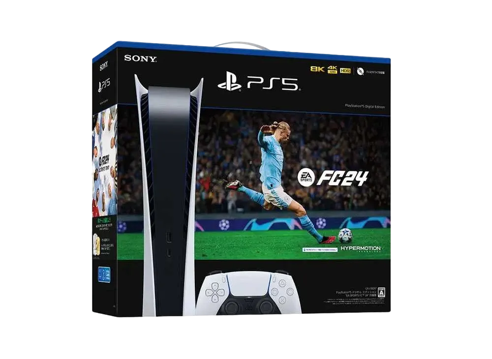 SONY PlayStation 5 (PS5) Digital Edition With EA SPORTS FC 24 [CFIJ-10017]
