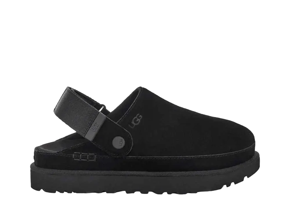 アグ ウィメンズ ゴールデンスター クロッグ "ブラック"