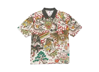 VOLCOM TOKYO TRUE FEATURED ARTIST YUSUKE SHORT SLEEVE SHIRT "STONE"