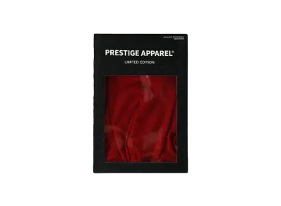 PRESTIGE APPAREL SEAMLESS BOXER BRIEFS "RED"
