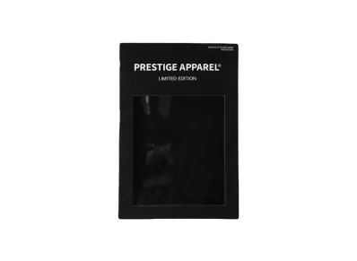 PRESTIGE APPAREL SEAMLESS BOXER BRIEFS "BLACK"