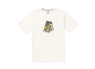 VOLCOM TOKYO TRUE FEATURED ARTIST YUSUKE HAMAMOTO PIPER SHORT SLEEVE TEE "OFF WHITE"