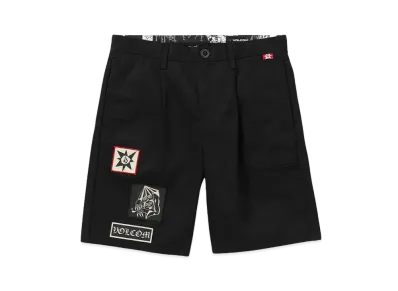 VOLCOM TOKYO TRUE FEATURED ARTIST YUSUKE SERVICES SHORT "BLACK"