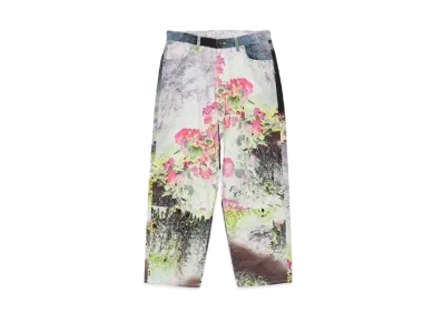 Bal LOOSE FIT OX 5P JEAN "FLOWER GARDEN"