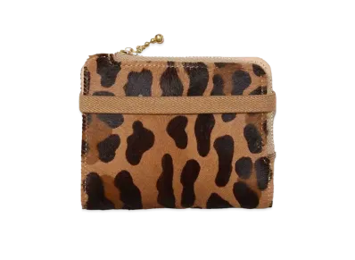 RAMIDUS®︎ x Bal HAIR CALF BAND WALLET "LEOPARD"