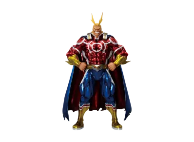 BANDAI "Ichiban Kuji" -My Hero Academia Two people's longing- Last One Prize All Might ;figure Last One Ver.