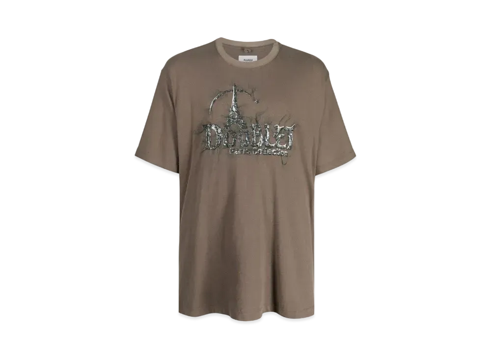 doublet Logo T-shirt "Taupe"