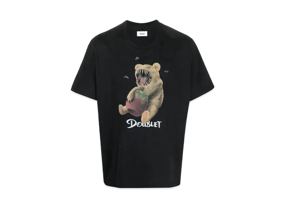 doublet Graphic T-shirt "Black"