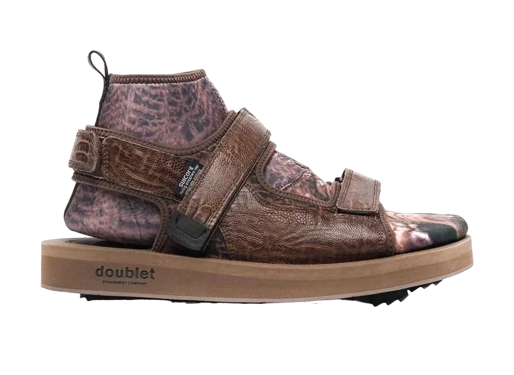 doublet Dinossaur Sandals "Brown"