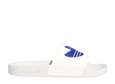 Mark Gonzales × adidas Shmoofoil Sandal "Core White/Team Royal Blue"