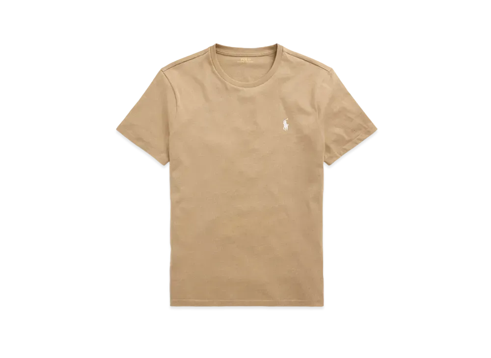 Polo Ralph Lauren Custom Slim Crewneck Tee "Brown"