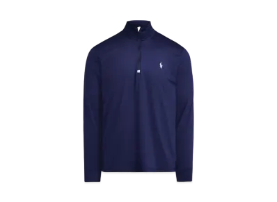 Polo Ralph Lauren Performance Jersey Quarter-Zip Pullover "Navy"