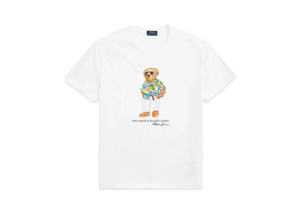 Polo Ralph Lauren Classic Fit Polo Bear Jersey Tee "White"