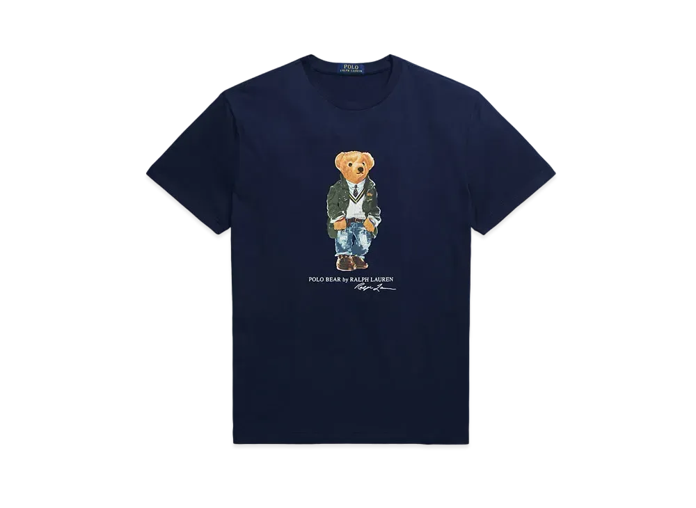 Polo Ralph Lauren Classic Fit Polo Bear Jersey Tee#1 "Navy"