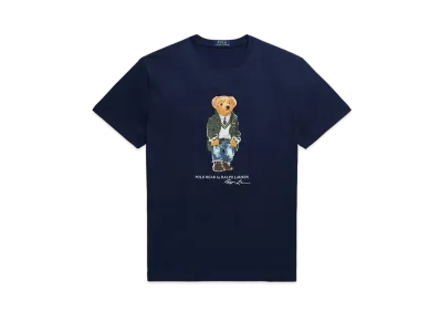 Polo Ralph Lauren Classic Fit Polo Bear Jersey Tee#1 "Navy"