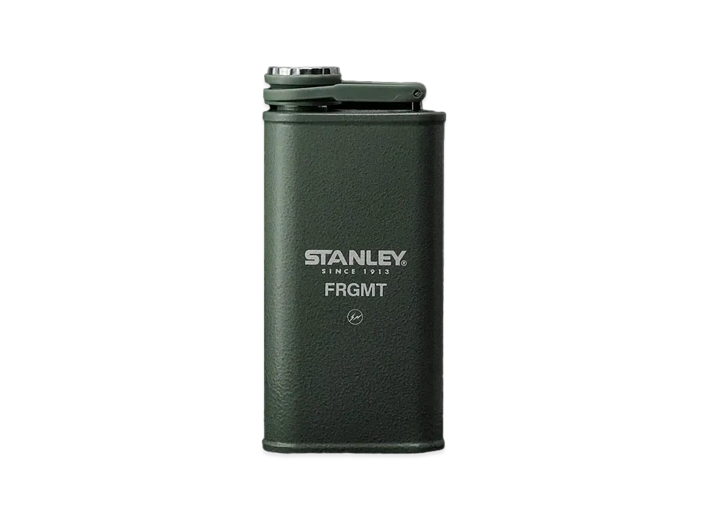 FRAGMENT DESIGN x STANLEY Classic Flask (0.23L) "Hammertone Green"