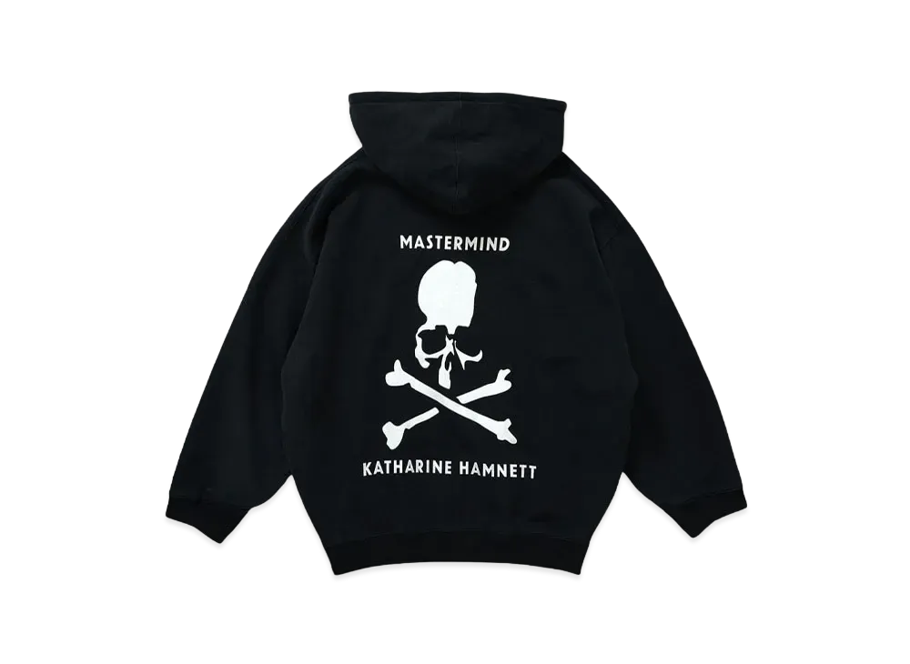 MASTERMIND x KATHARINE HAMNETT BACK LOGO HOODEI "BLACK"