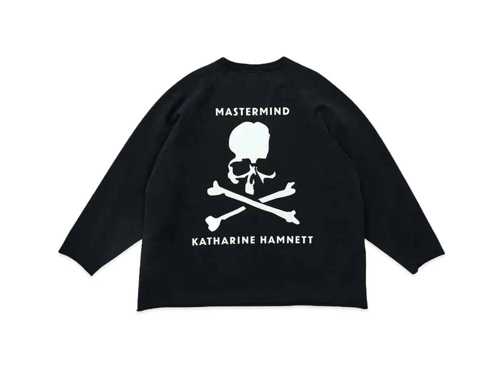 MASTERMIND x KATHARINE HAMNETT CUTOFF PULLOVER/CHOOSELIFE "BLACK"