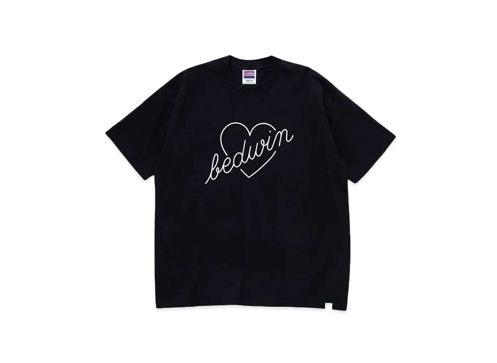 Bedwin & the heartbreakers J.ANDRE Ex. S/S PRINTED TEE "MACLISE" "BLACK"