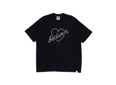 Bedwin & the heartbreakers J.ANDRE Ex. S/S PRINTED TEE "MACLISE" "BLACK"