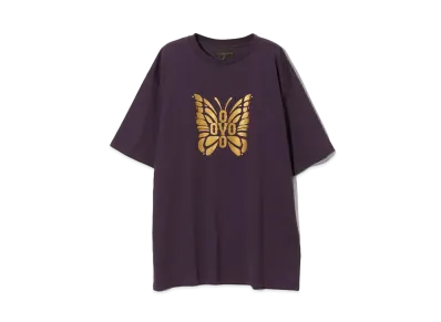 Needles x OCTOBER’S VERY OWN S/S Crew Neck T "Purple"