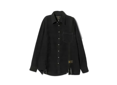 Needles x OCTOBER’S VERY OWN Flannel Shirt "Black"