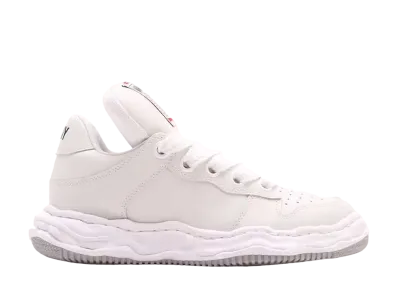 Maison MIHARA YASUHIRO WAYNE Leather Puffer Low-top Sneakers "White"