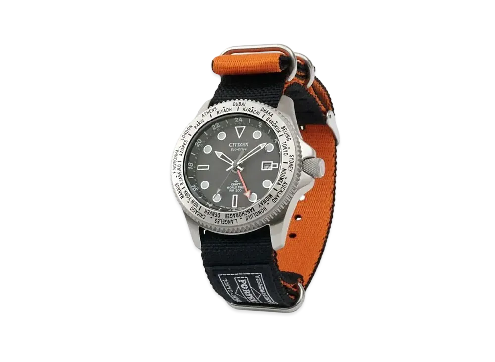 CITIZEN x PORTER GMT World Time "Black"
