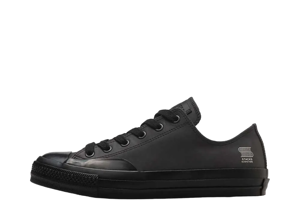 Stacksbookstore × Converse All Star OX "Steel Black"