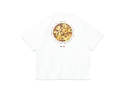 NEW ERA x Nissin Cup Noodle Short Sleeve Over Sized Cotton Pocket Tee Regular Flavor "White"