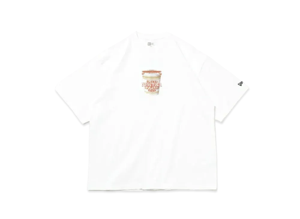 NEW ERA x Nissin Cup Noodle Short Sleeve Over Sized Cotton Pocket Tee Regular Flavor #1 "White"