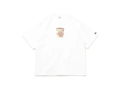 NEW ERA x Nissin Cup Noodle Short Sleeve Over Sized Cotton Pocket Tee Regular Flavor #1 "White"