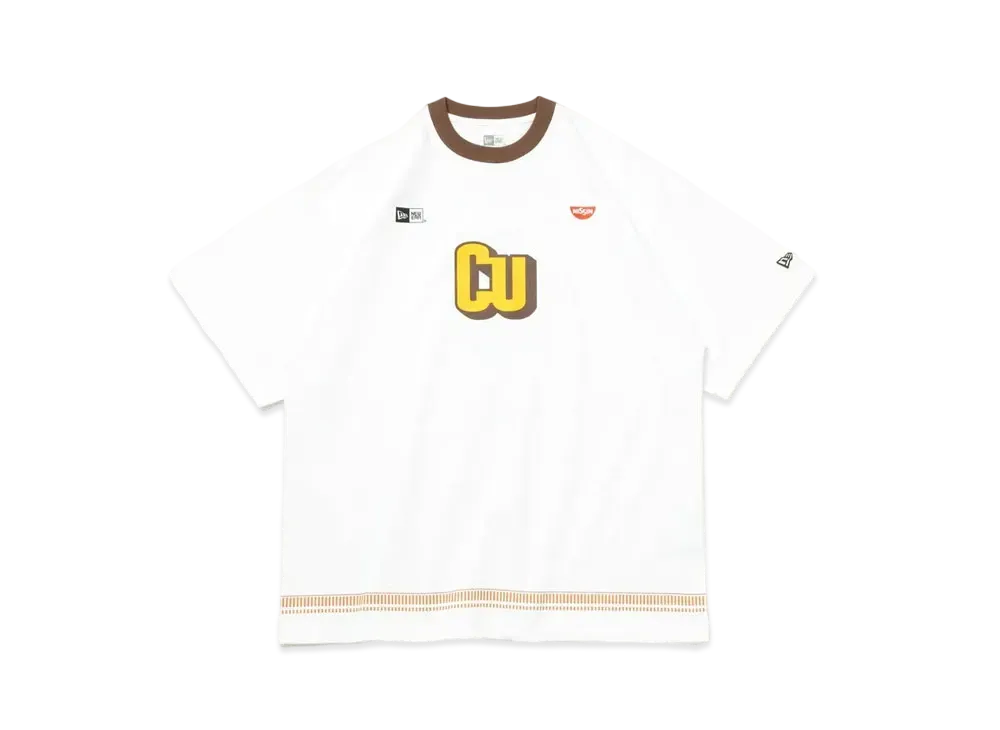 NEW ERA x Nissin Cup Noodle Short Sleeve Cotton Tee Curry Flavor Regular Fit "White"