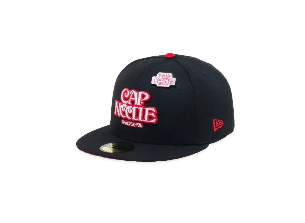NEW ERA x Nissin Cup Noodle 59Fifty Cap Noodle "Black"