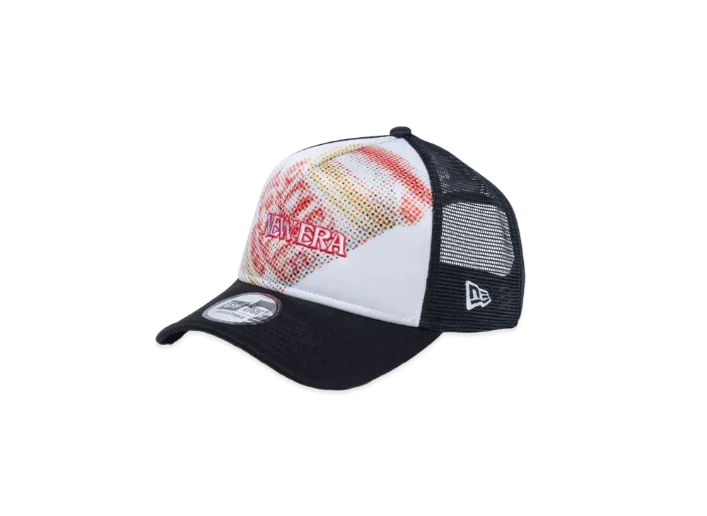 NEW ERA x Nissin Cup Noodle 9Forty A-Frame Trucker "White/Black"