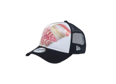 NEW ERA x Nissin Cup Noodle 9Forty A-Frame Trucker "White/Black"