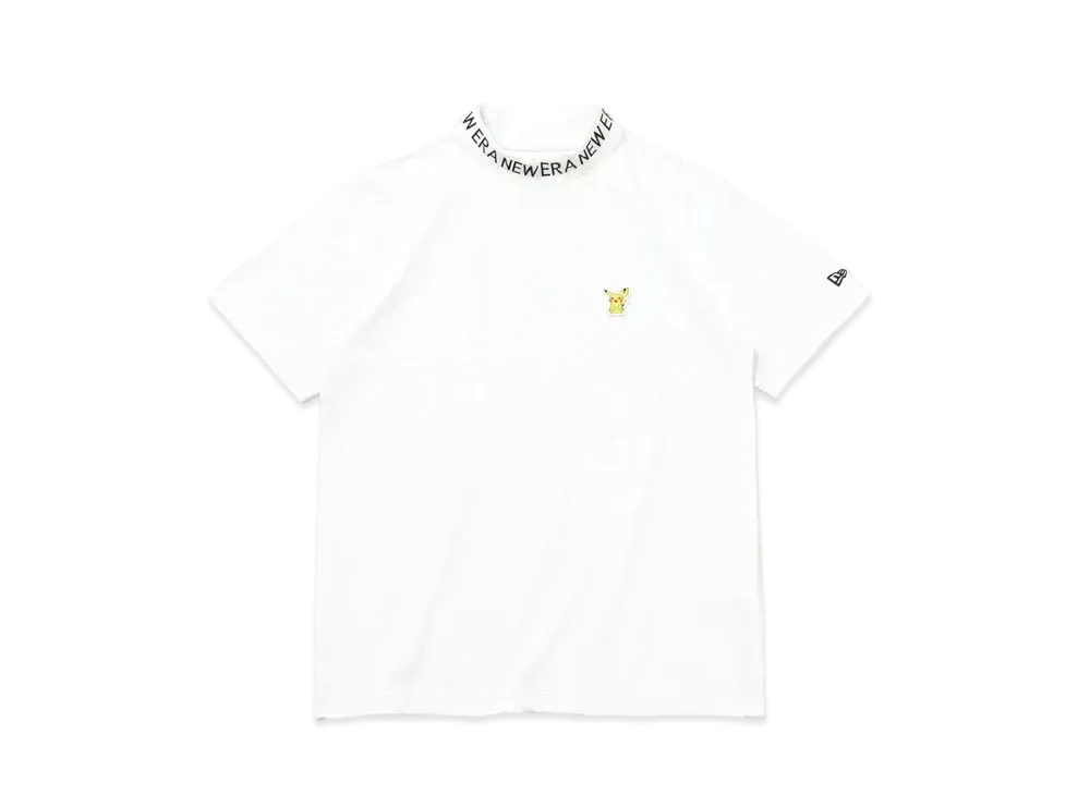 NEW ERA x Pokemon Golf Short Sleeve Mid Neck Performance Tee Pikachu "White"