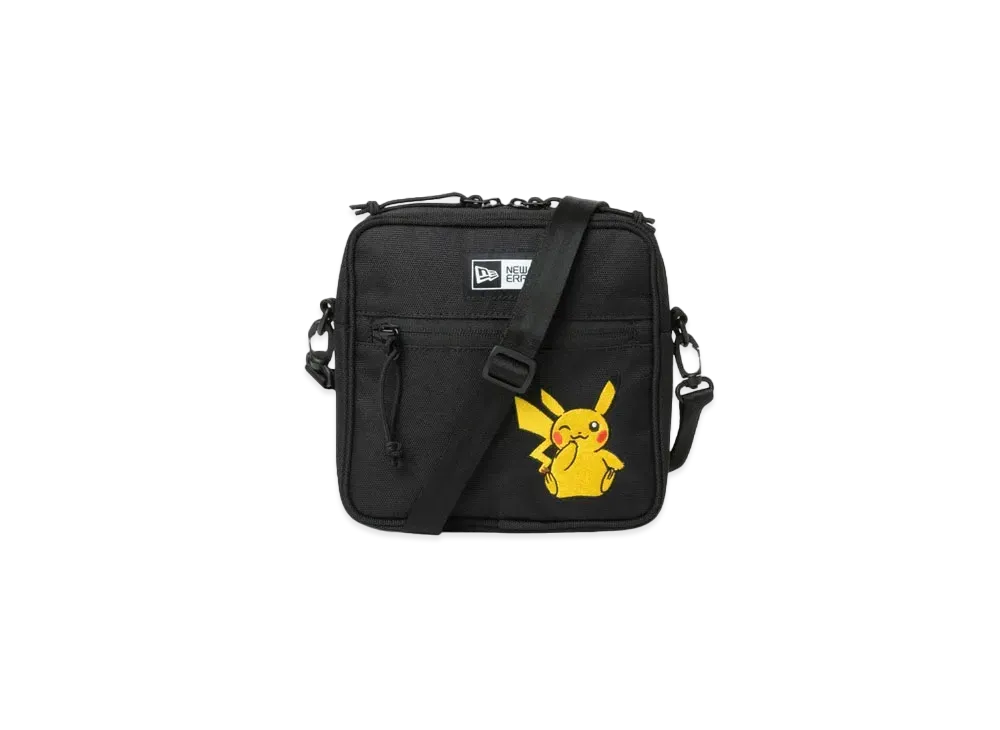 NEW ERA x Pokemon Square Shoulder Pouch 1.5L Pikachu "Black"