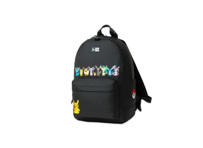 NEW ERA x Pokemon Youth Light Pack 18L Pikachu Eevee Friends "Black"